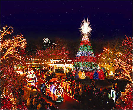 The Best Places to see Christmas Lights in Branson