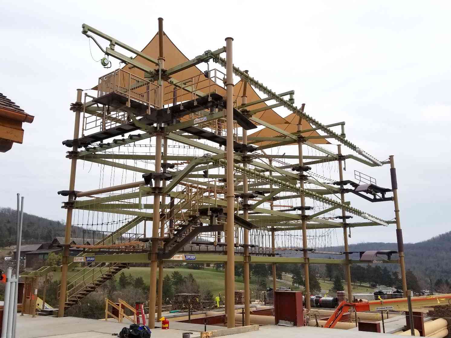 Check out the Ropes Course at Big Cedar Lodge Rent Branson