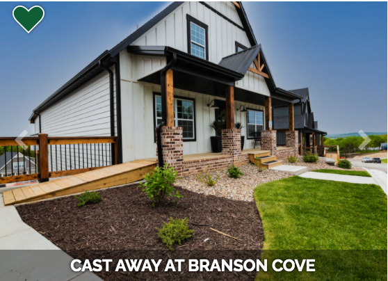 Cast Away Branson Cove Rent Branson
