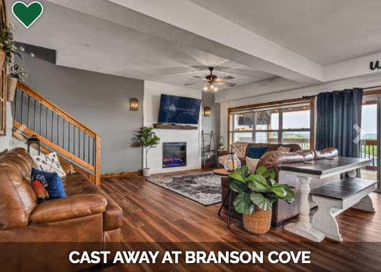 Cast Away Branson Cove Rent Branson