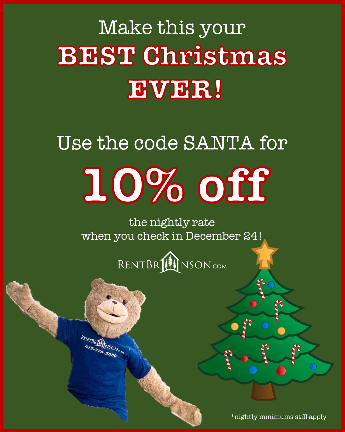 rent branson christmas Rent Branson