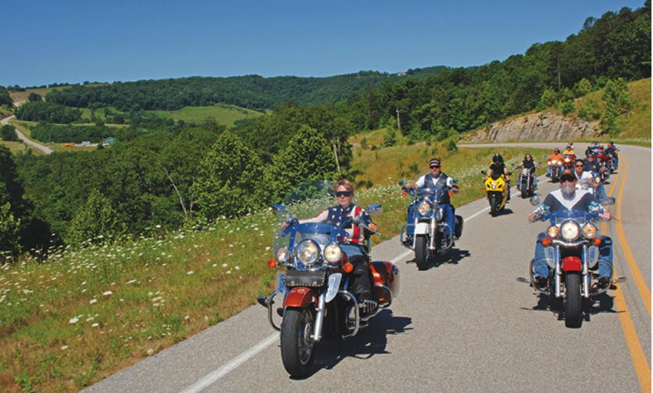 The Best Motorcycle Routes through Arkansas