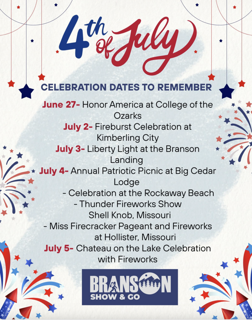 4th of July Fireworks Branson